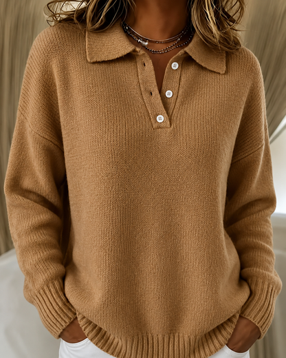 Chemise en Maille à Carreaux pour Femme
